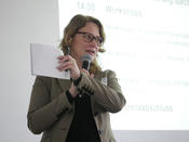 Moderatorin Britta Mersch